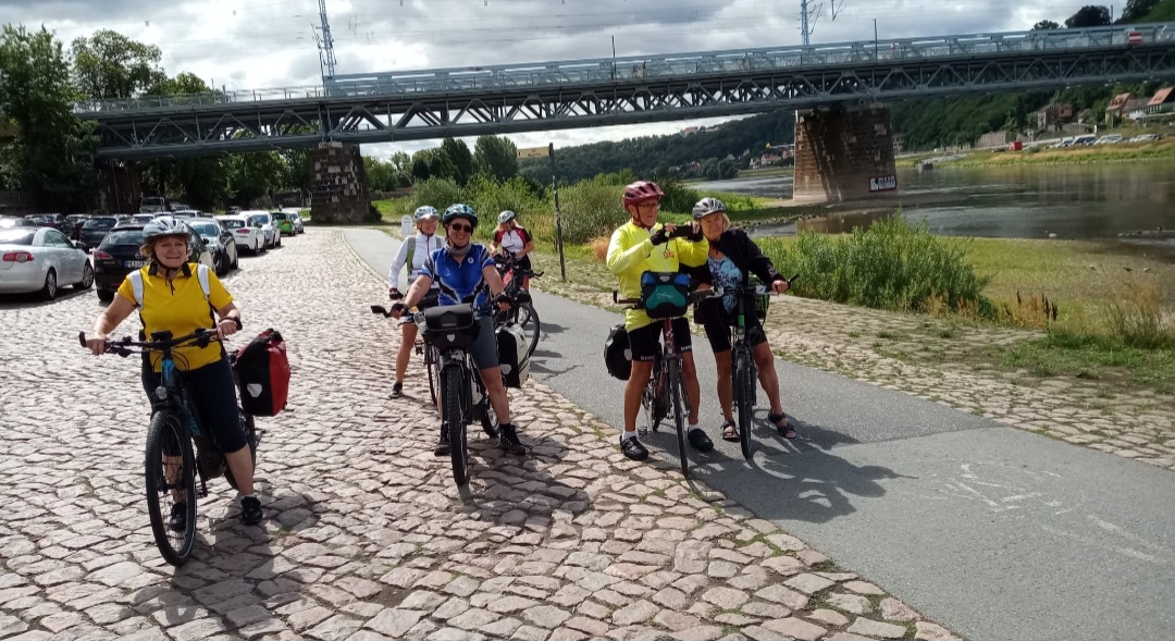6. Tag der Radtour von Dresden nach Strehla