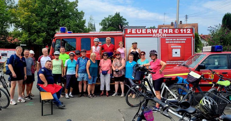 Radeln mit dem ADFC Forchheim nach Aisch – Keller- und Weihertour 2024