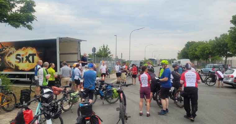 01.08.2026 – Start der Radtour 2026 von Forchheim nach Leipzig in 9 Tagen